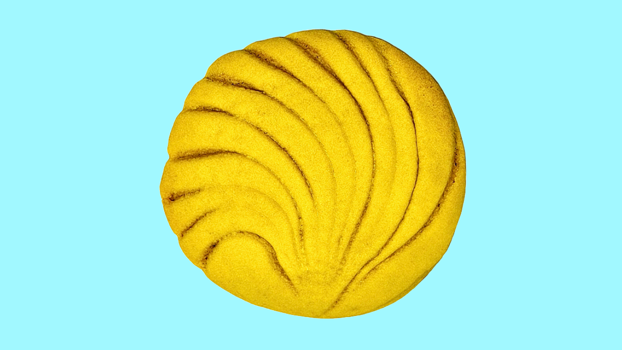 Abuelita's Creations- Yellow Concha Cookie