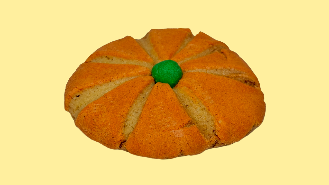 "Pumpkin Spice Concha Cookie"- Limited Edition