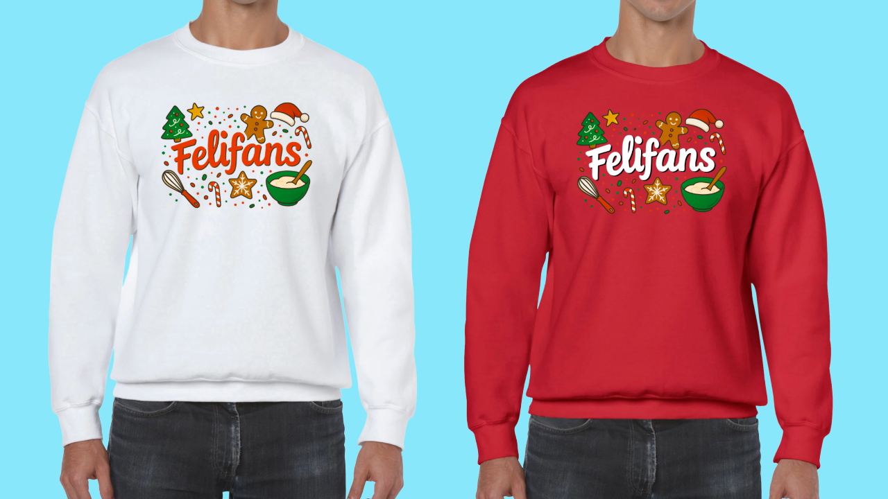 Christmas "Felifans" Sweatshirt- *PRE ORDER*