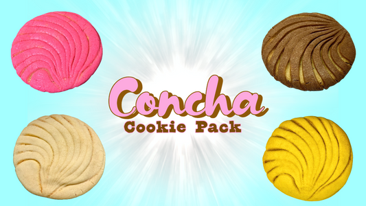 Concha Cookie Pack- 4ct.