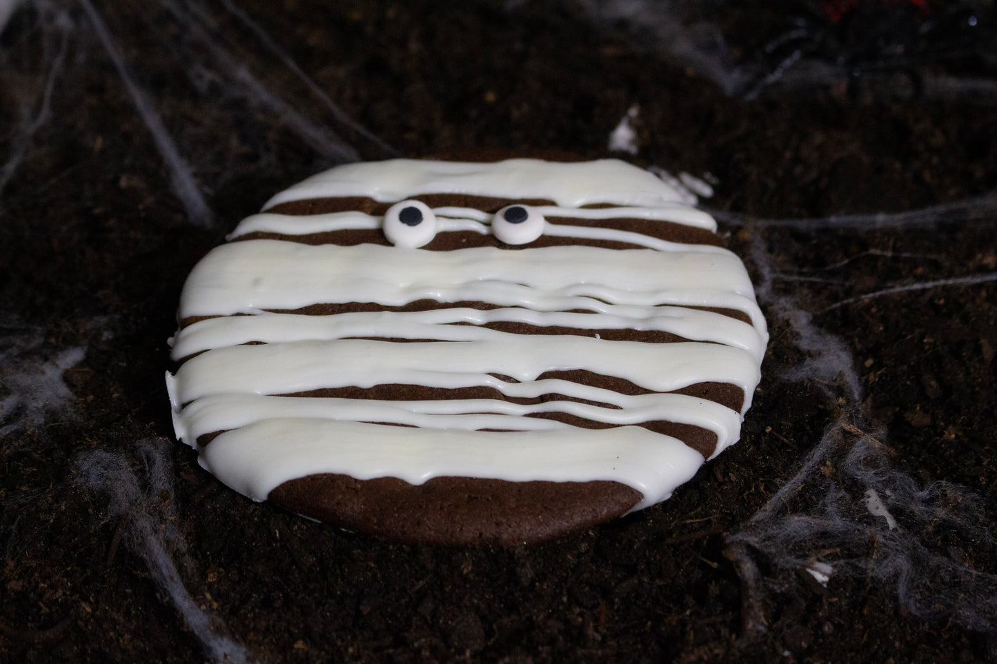 The Mummy- Triple Chocolate Chunk Cookie/ Halloween Edition