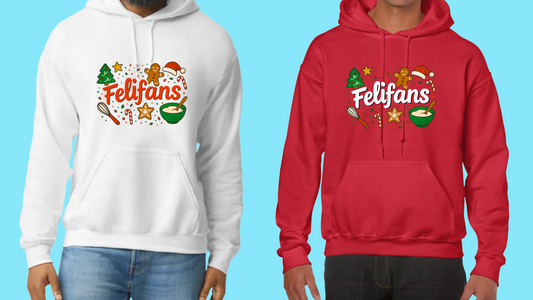 Christmas "Felifans" Hoodie- *PRE ORDER*