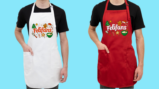 Christmas "Felifans" Apron- *PRE ORDER*