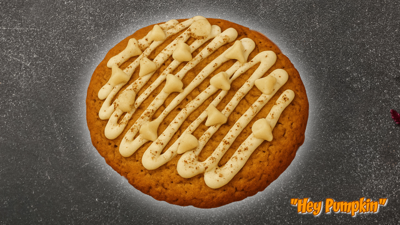 "Hey Pumpkin"- Pumpkin Spice Cookie