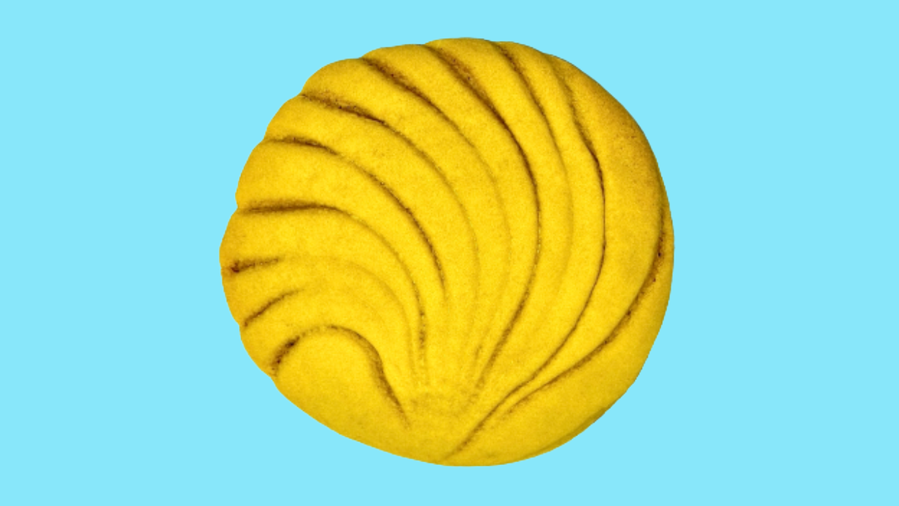 Yellow Concha Cookie