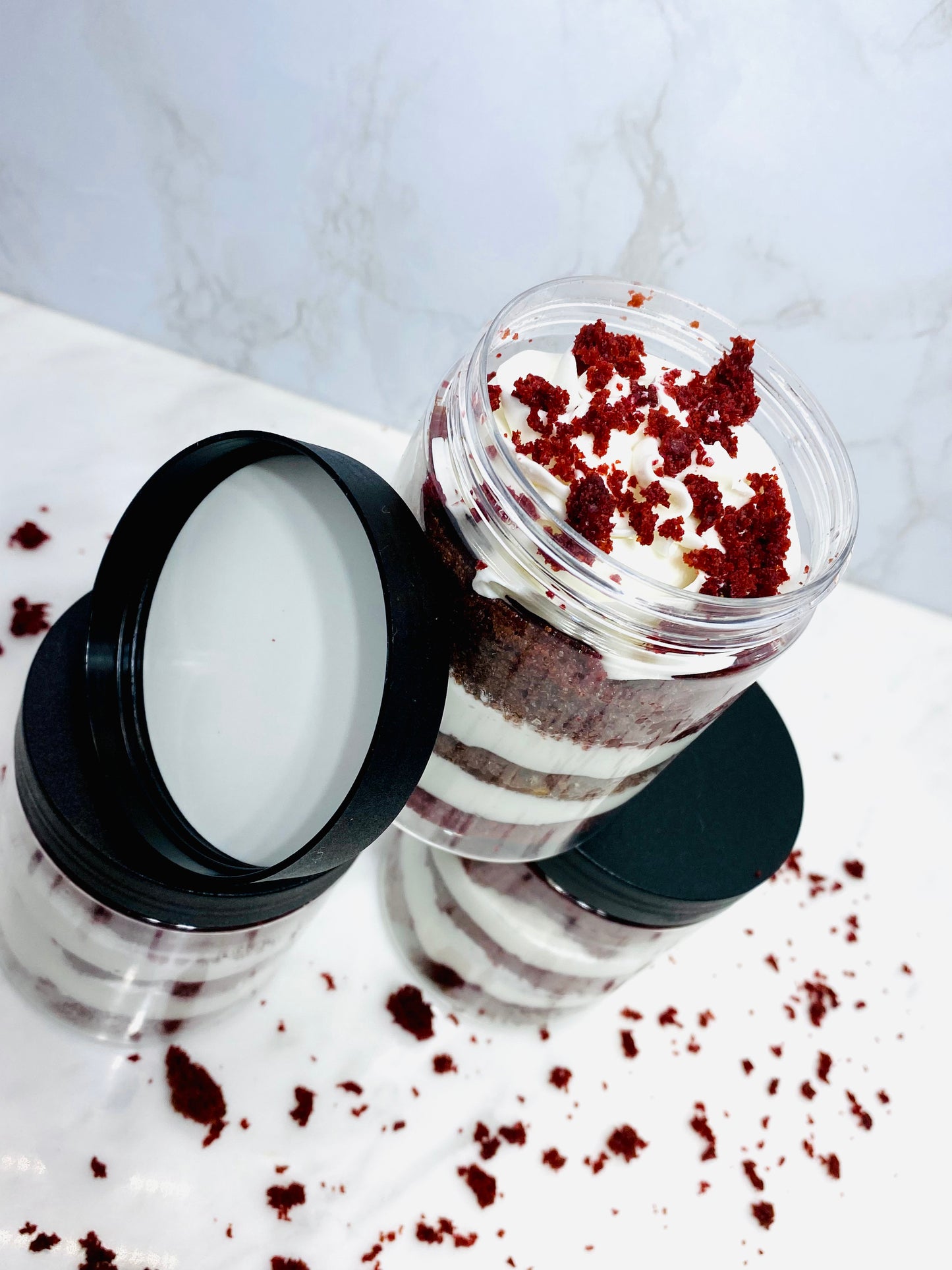 Cake Jar- Red Velvet