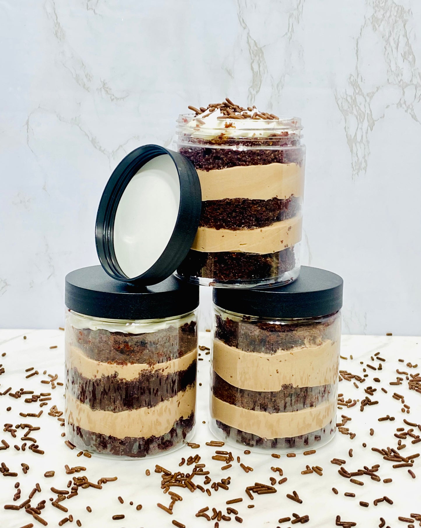 Cake Jar- Chocolate