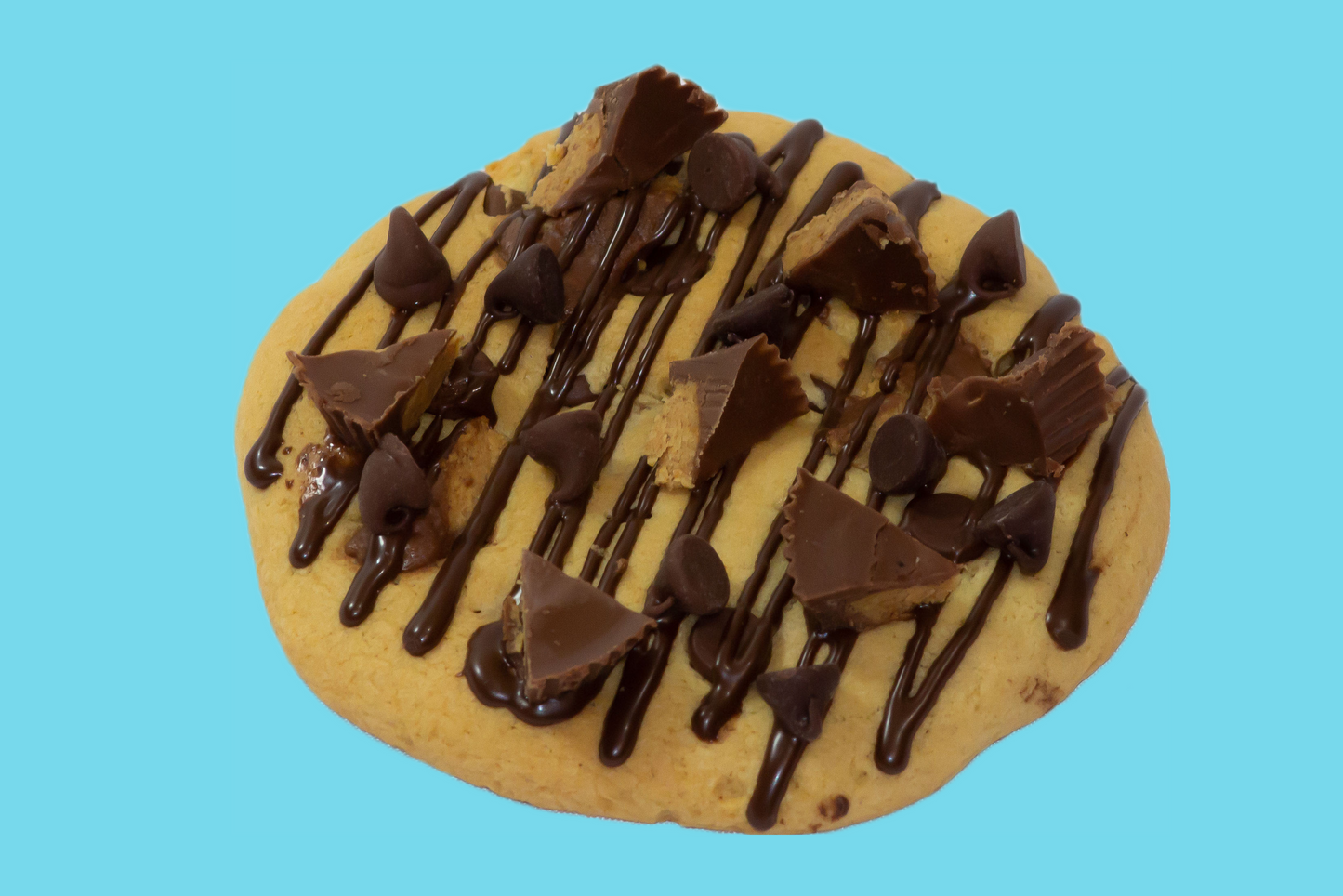 Sorry Not Sorry- Reese's Peanut Butter Cups Cookie